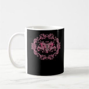 Taza De Café Skull Whimsigoth Estética