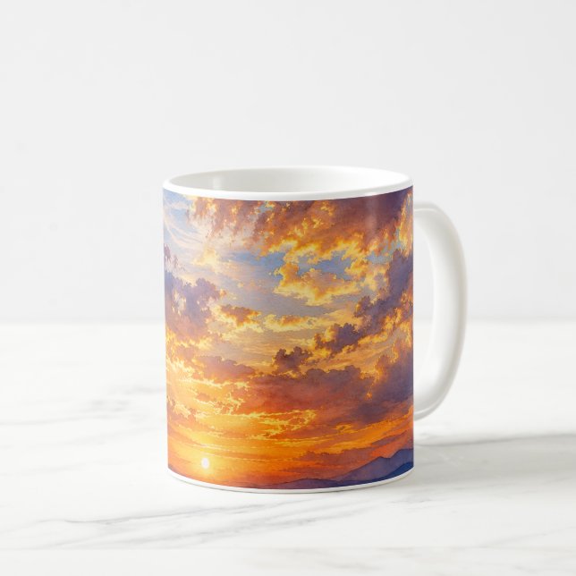 Taza De Café Sky & Clouds Mug (Anverso derecho)