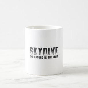 Taza De Café Skydiver Si no saltas, nunca vuelarás a Guay