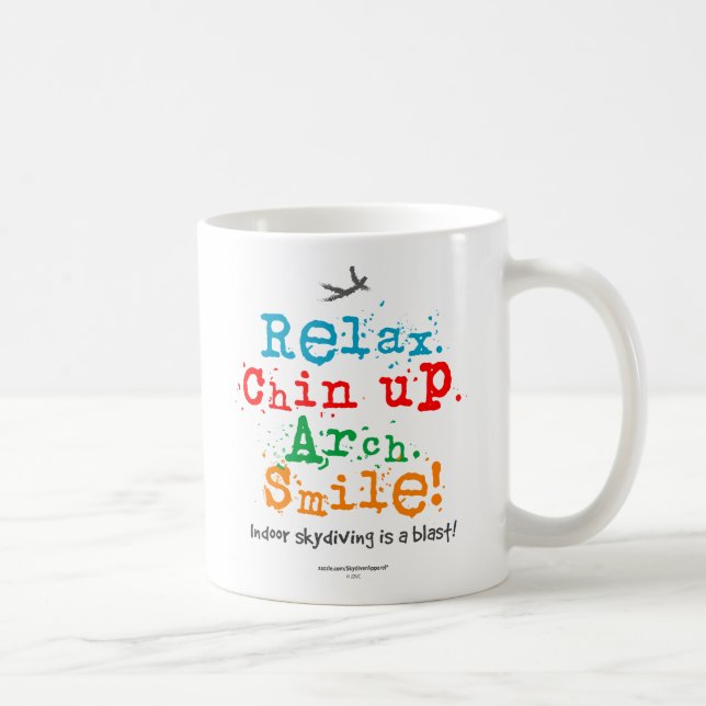 Taza De Café ¡Skydiving interior es una ráfaga! (Derecha)