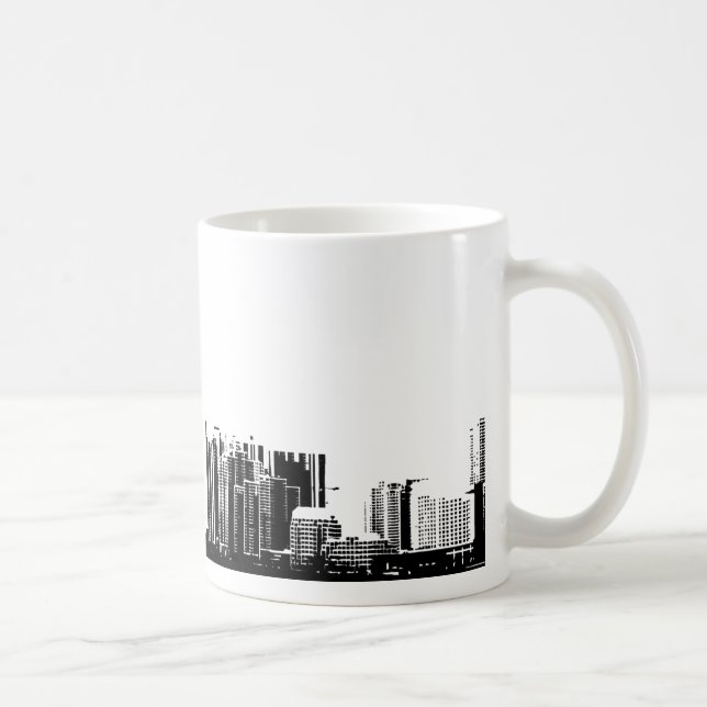 Taza De Café Skyline 11 (Derecha)