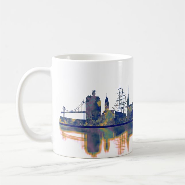 Taza De Café Skyline de Gothenburg (Izquierda)