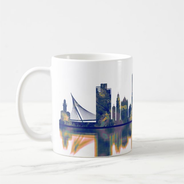 Taza De Café Skyline de Jerusalén (Izquierda)