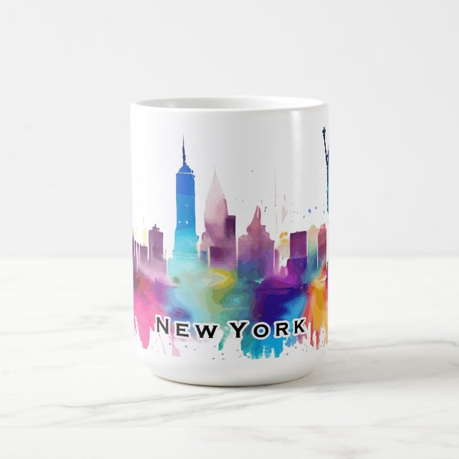 Taza De Café Skyline de Nueva York (Centro)