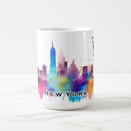 Taza De Café Skyline de Nueva York