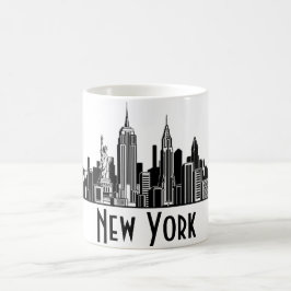 Taza De Café Skyline de Nueva York