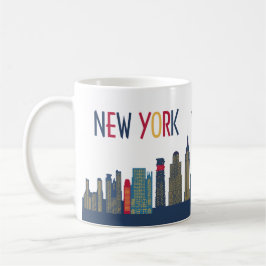 Taza De Café Skyline de Nueva York