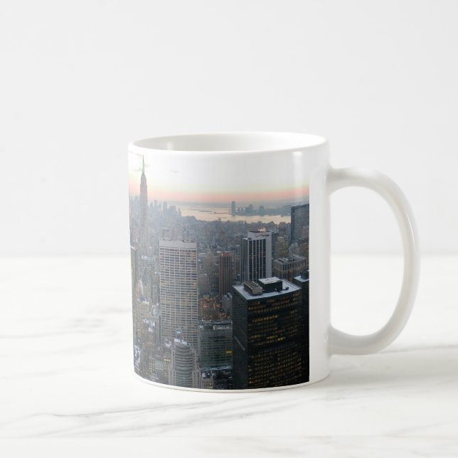 Taza De Café Skyline de Nueva York (Derecha)