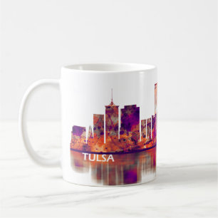 Taza De Café Skyline de Tulsa Oklahoma