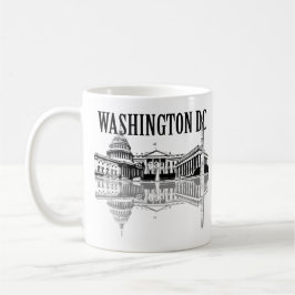 Taza De Café Skyline de Washington Dc