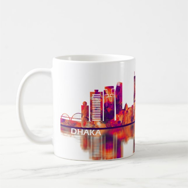 Taza De Café Skyline Dhaka (Izquierda)