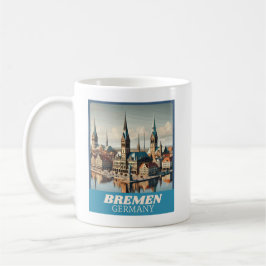 Taza De Café Skyline Retro Bremen