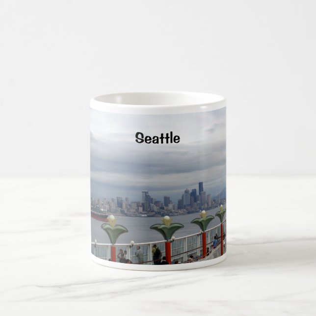 Taza De Café Skyline Seattle (Centro)