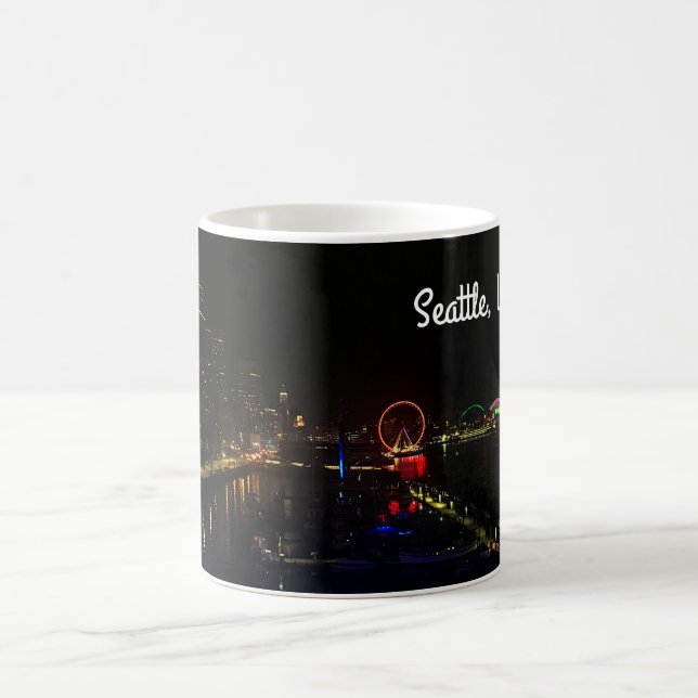 Taza De Café Skyline Seattle #6 Mug (Centro)