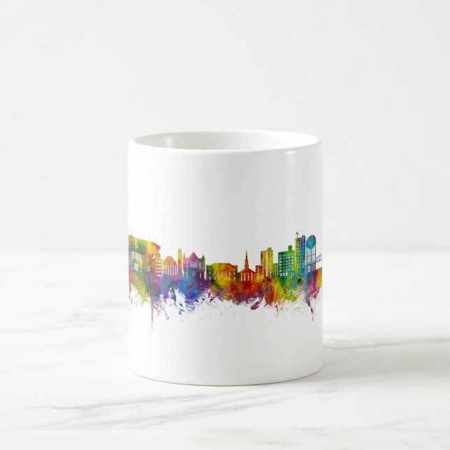 Taza De Café Skyline Tuscaloosa Alabama (Centro)