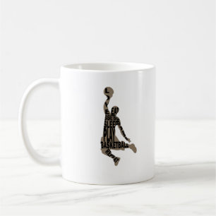 Taza De Café Slam Dunk, jugador de baloncesto