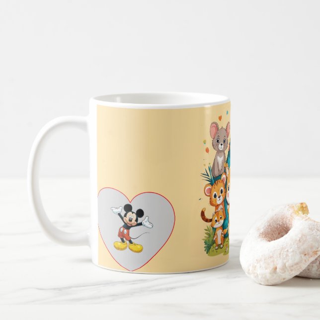 Taza De Café Sleek Ceramic Comfort Coffee Mug (Con donut)