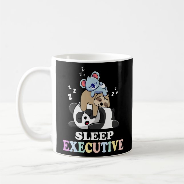 Taza De Café Sleep Sleepover Squad Slumber Squad Animal S (Izquierda)