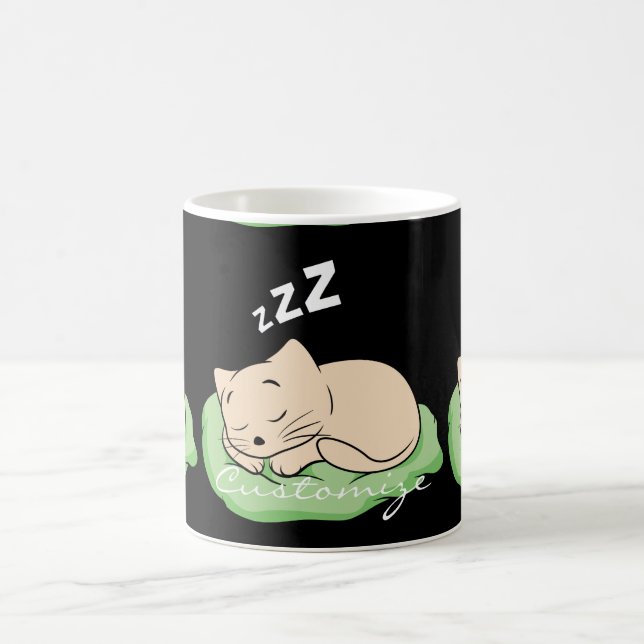 Taza De Café Sleeping Kitty Thunder_Cove (Centro)