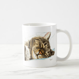 Taza De Café Sleeping tabat cat