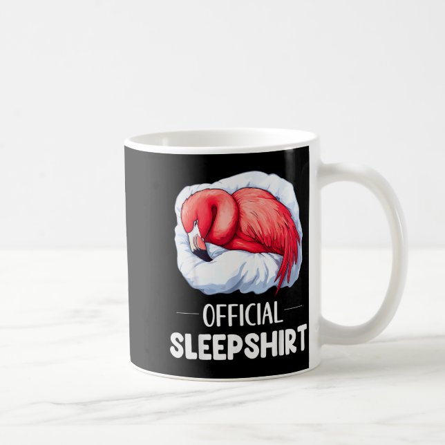 Taza De Café Sleepshirt Sleeng Flamingo Animal Lovers Pajama  (Derecha)