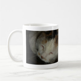 Taza De Café Sleepy Calico Cat