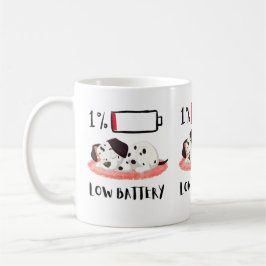 Taza De Café Sleepy Dog Design