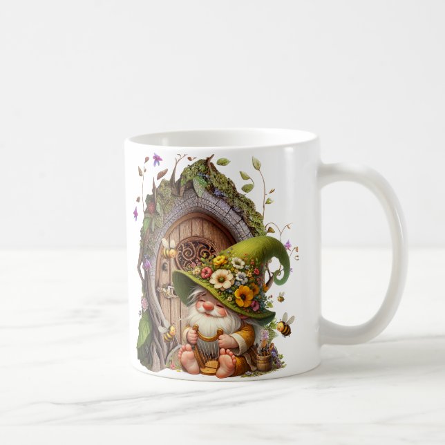 Taza De Café Sleepy Gnome Hollow  (Derecha)