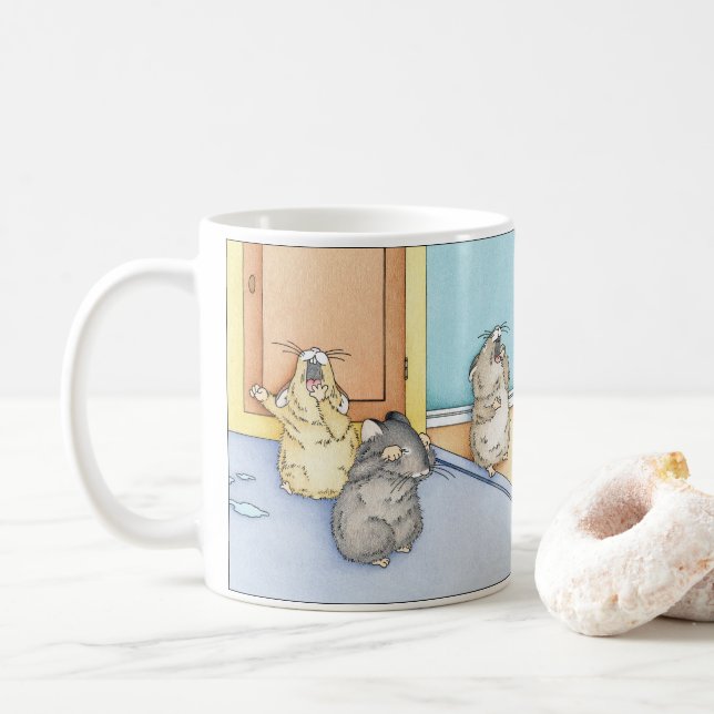Taza De Café Sleepy Hamsters (Con donut)