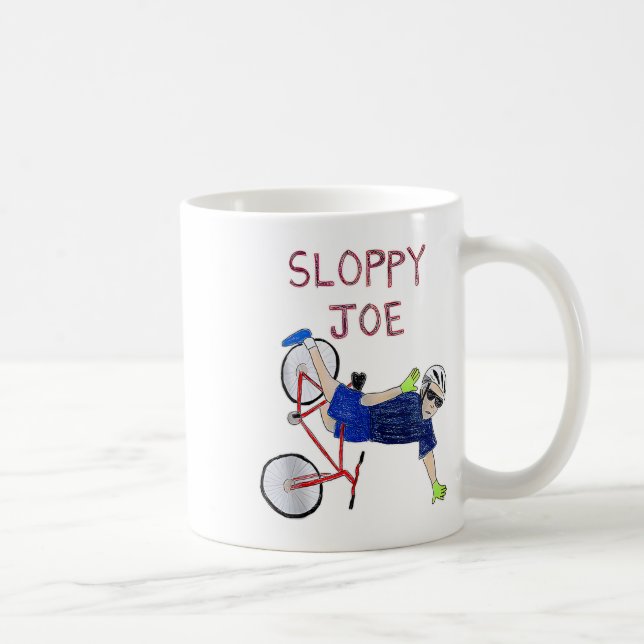 Taza De Café Sleepy Joe - Funny Elección Política Joe Biden (Derecha)