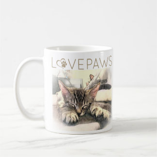 Taza De Café Sleepy Kitten