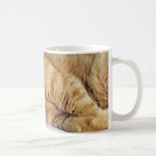 Taza De Café Sleepy Kitty (Derecha)