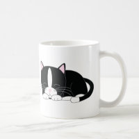 Sleepy Kitty {Tuxedo}