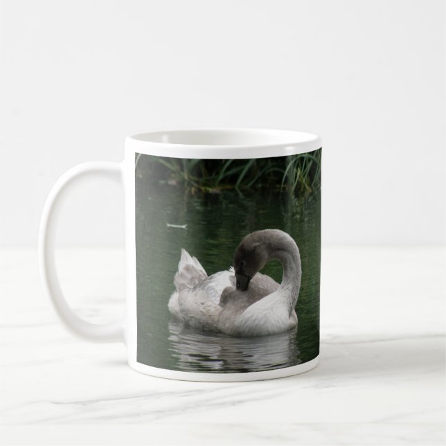 Taza De Café Sleepy Swan Mug (Izquierda)