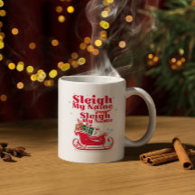 Sleigh My Name, diseño de vacaciones, Navidades hu