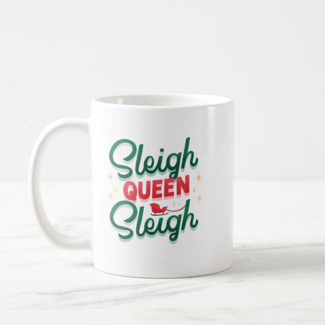Taza De Café Sleigh Queen Sleigh mug (Izquierda)