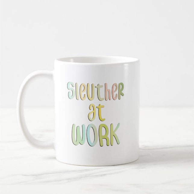 Taza De Café Sleuther trabajando (Izquierda)