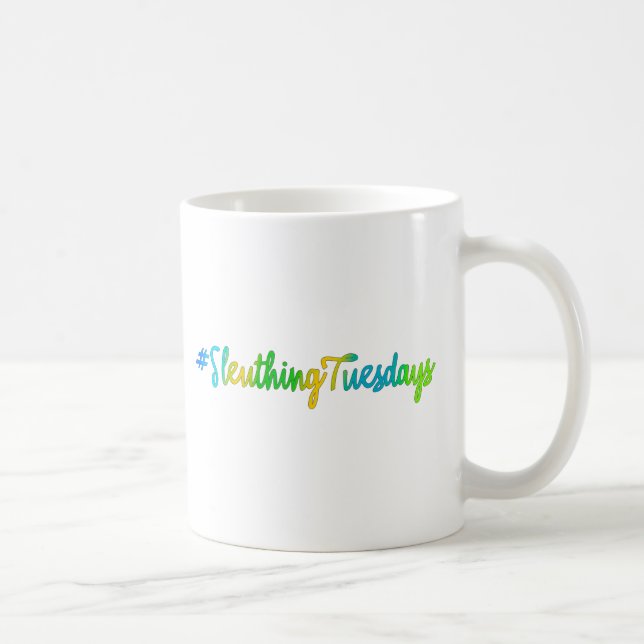 Taza De Café Sleuthing Tuesdays (Derecha)