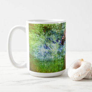 Taza De Café SlipperyJoe's blanco muscular hombre sexy speedo n