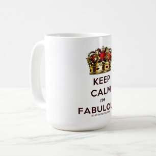 Taza De Café SlipperyJoe's mantiene la calma fabulosa y especta