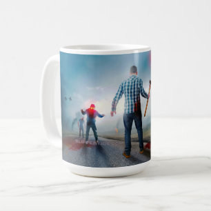 Taza De Café SlipperyJoe's peligro de infección apocalíptica Ha