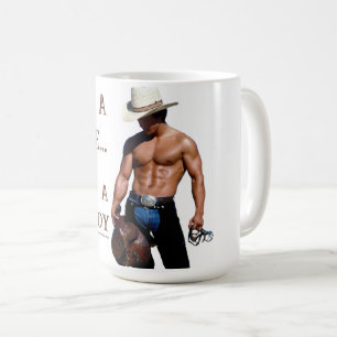 Taza De Café SlipperyJoe's save horse montar paja cowboy gorra 