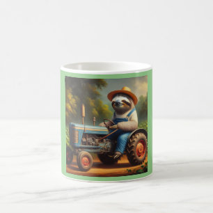 Taza De Café Sloth Farmer