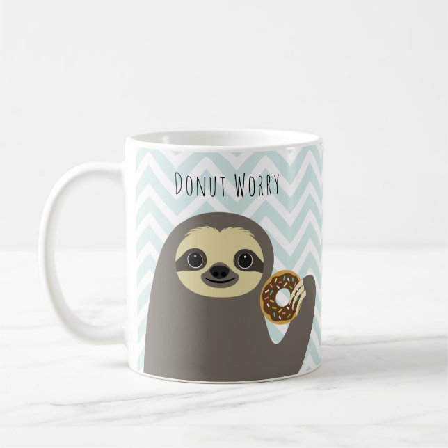 Taza De Café Sloth Mugs (Izquierda)