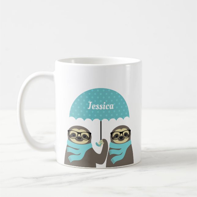 Taza De Café Sloth Mugs (Izquierda)