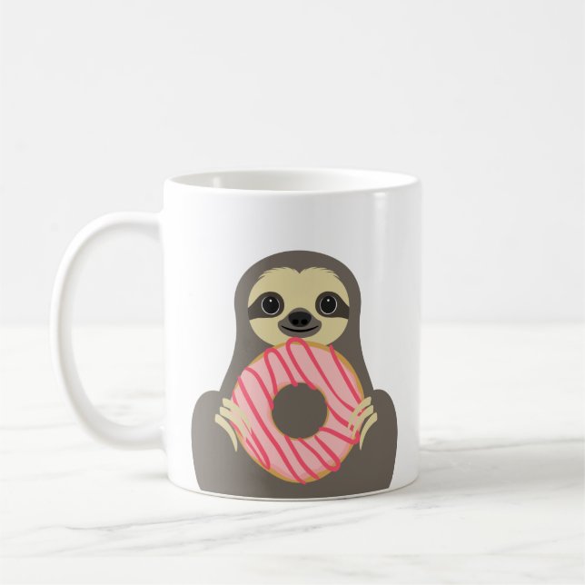 Taza De Café Sloth Mugs (Izquierda)
