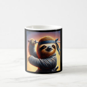 Taza De Café Sloth Ninja