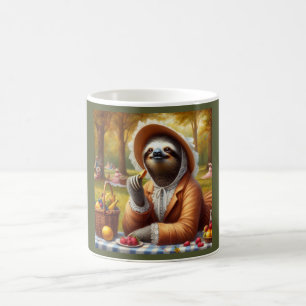 Taza De Café Sloth Picnic