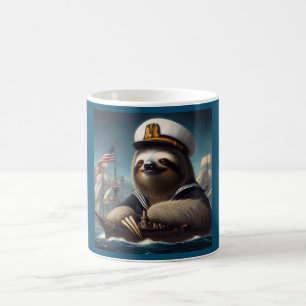 Taza De Café Sloth Sailor