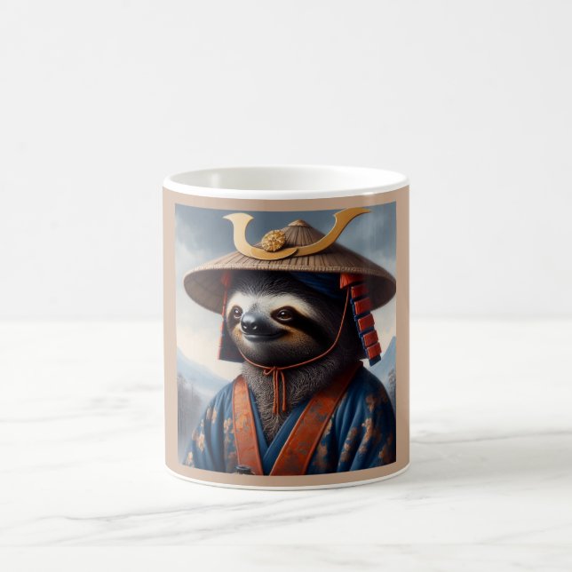 Taza De Café Sloth Samurai (Centro)